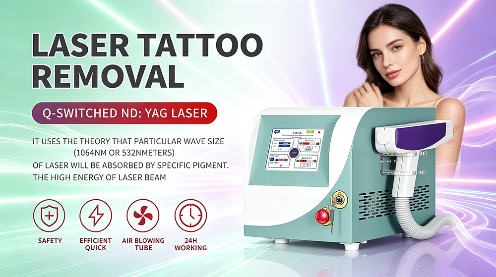 M&aacute;quina de remo&ccedil;&atilde;o de tatuagem
