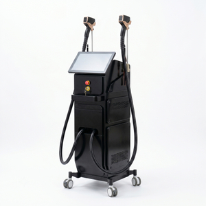Máquina dupla da remoção do cabelo do laser do diodo de Handpieces 808nm para o salão de beleza profissional