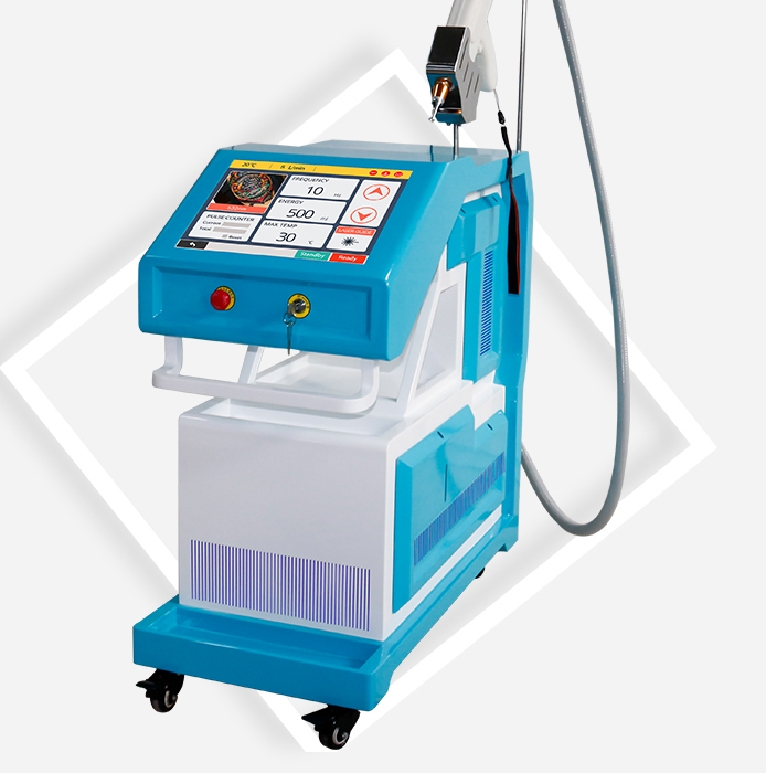 Picosecond Q Switched nd Yag Laser máquina de remoção de tatuagem