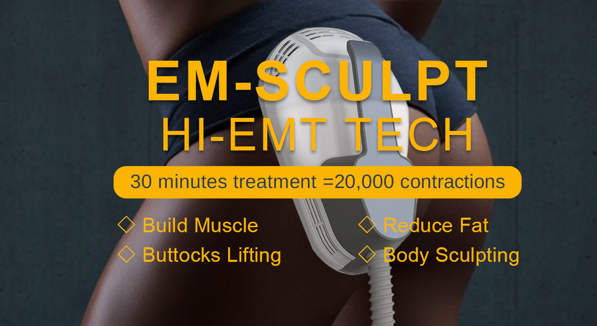 Estimulador muscular para equipamentos de beleza Remoção de gordura da barriga Slim EMS Machine