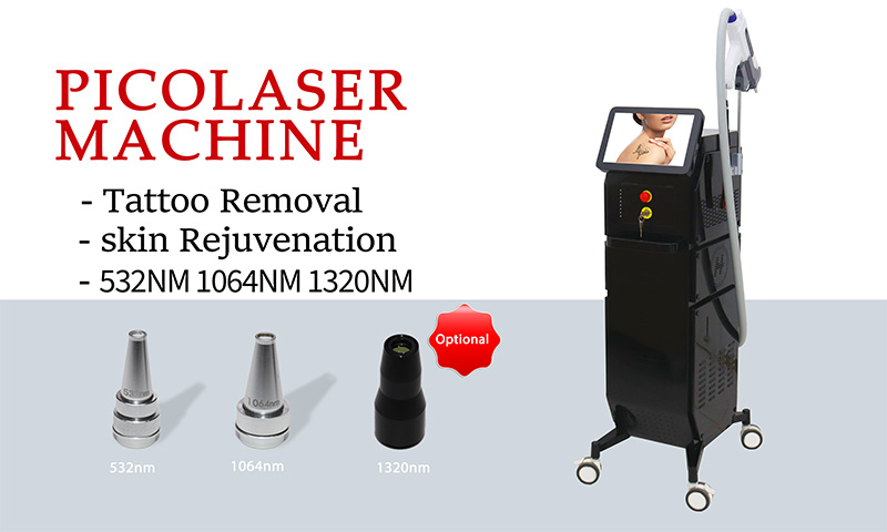 FDA e Remoção de tatuagem de laser YAG Máquina de boneca preta