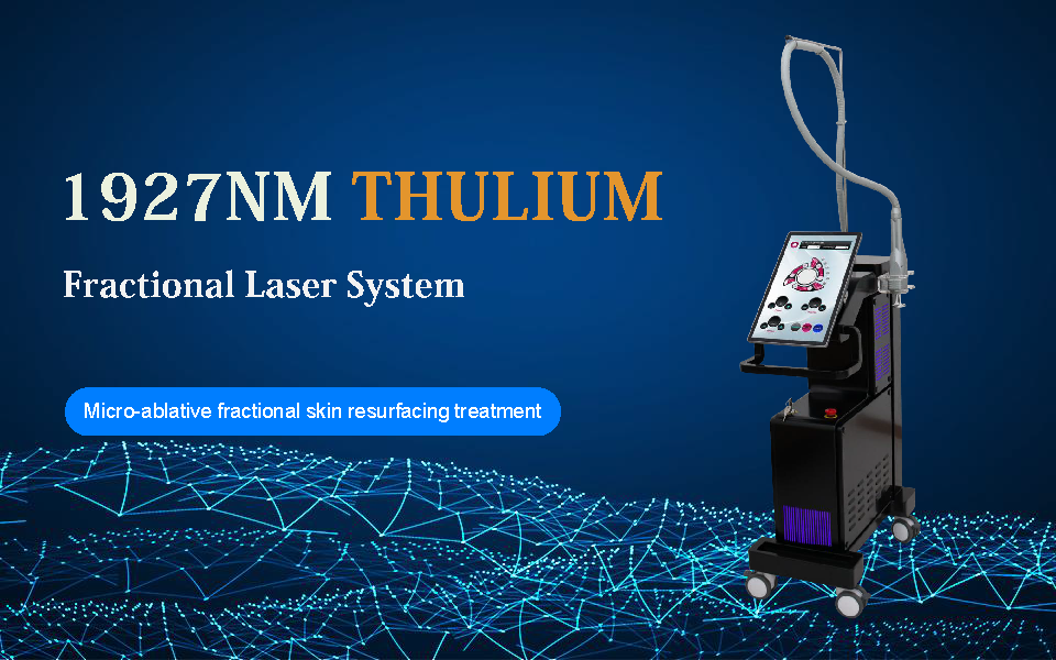 1927nm Sistema de rejuvenescimento de pele a laser Thulium