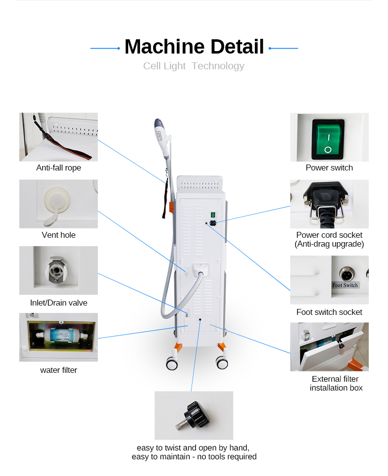M&aacute;quina de rejuvenescimento profissional da pele