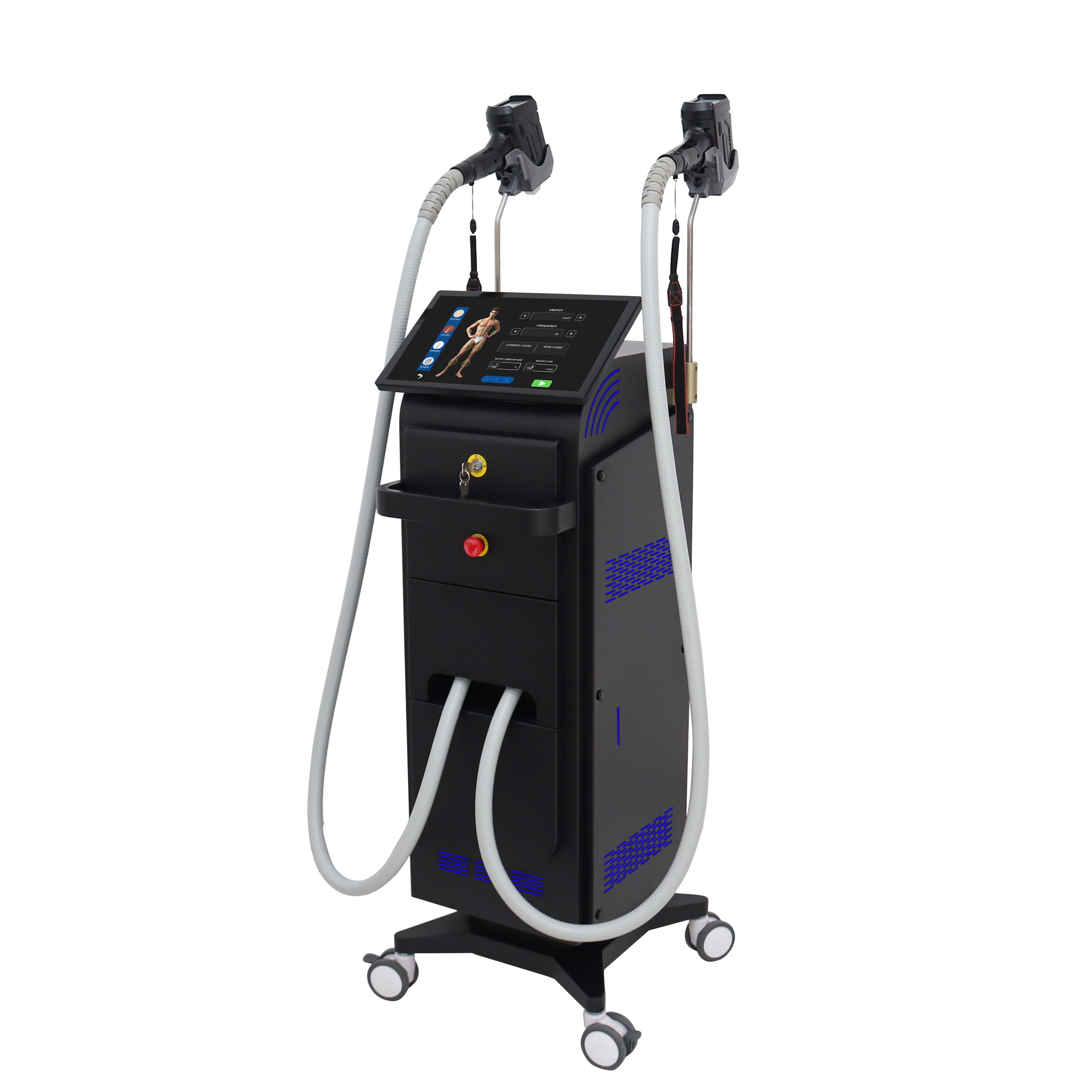 Máquina tripla da remoção do cabelo do laser do diodo do comprimento de onda de Handpieces duplo