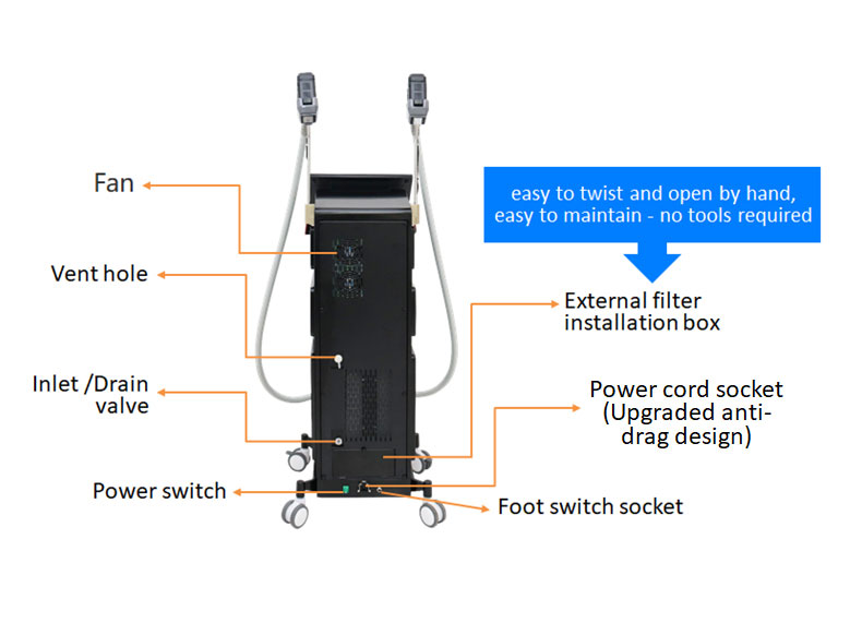 M&aacute;quina de remo&ccedil;&atilde;o de cabelo a laser de diodo