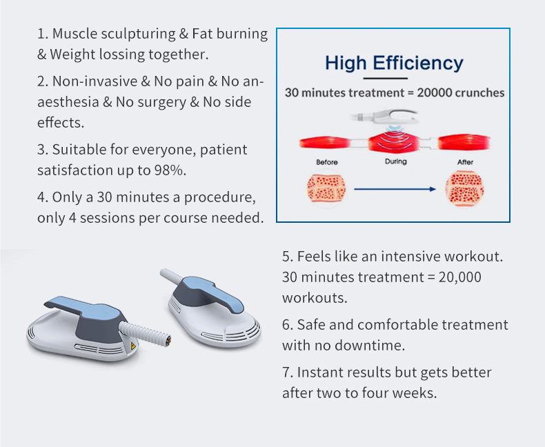 M&aacute;quina de escultura corporal EMS