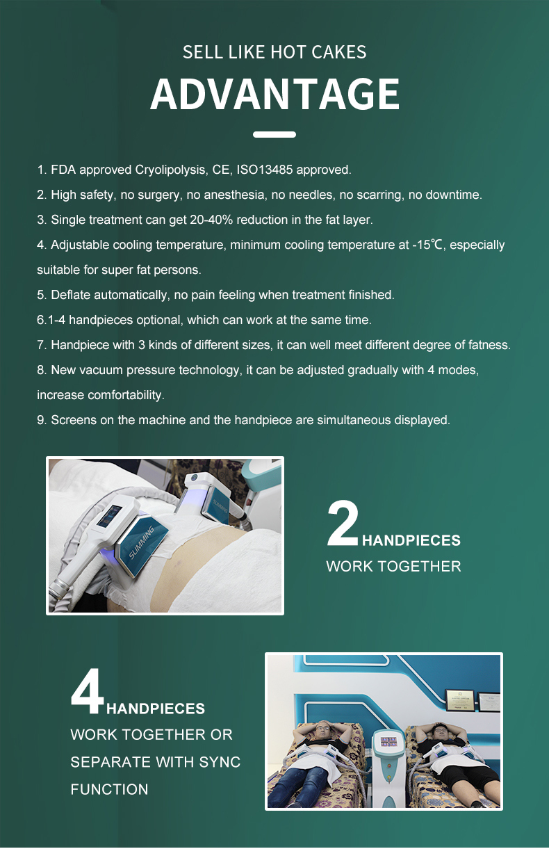 M&aacute;quina de emagrecimento criolip&oacute;lise
