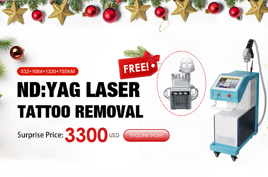 Máquina profissional de remoção de tatuagem a laser