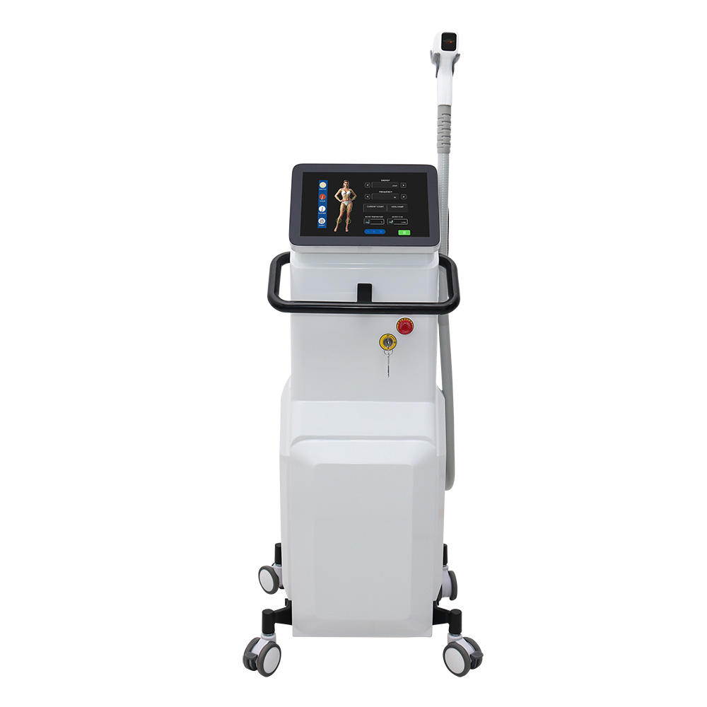 Equipamento vertical comercial da remoção do cabelo do laser do diodo 808nm