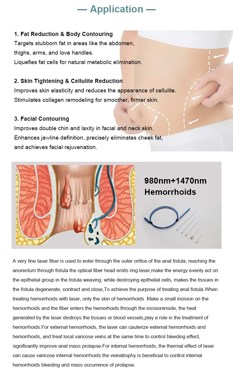 m&aacute;quina de lip&oacute;lise a laser de diodo