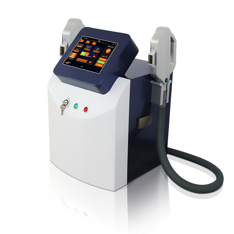 2 em 1 poderoso portátil ipl laser shr/ipl máquinas de remoção de pêlos/ipl opt shr para tratamento de cabelo e pele