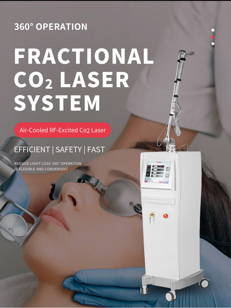 RF CO2 Laser de aperto vaginal