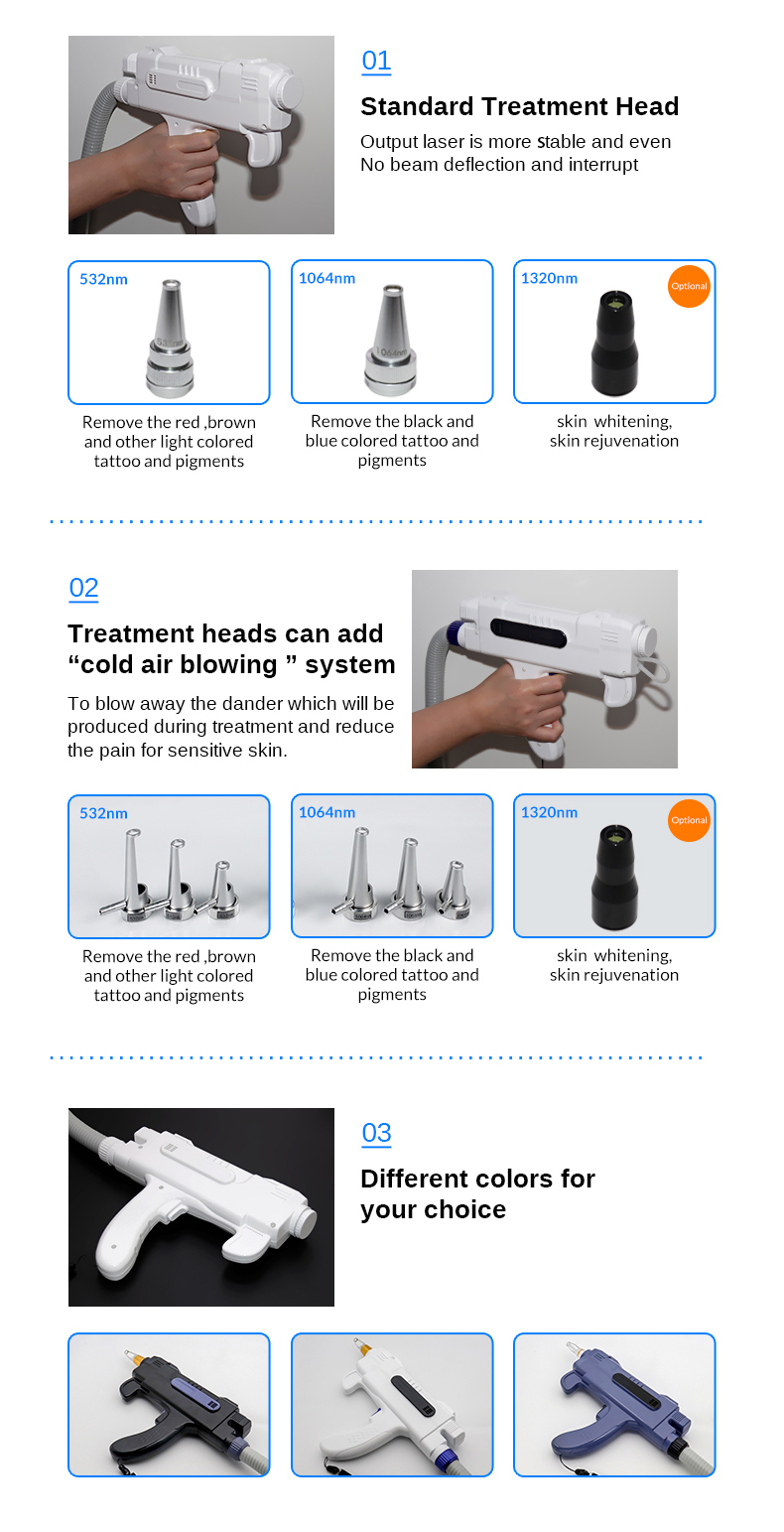 M&aacute;quina a laser para remo&ccedil;&atilde;o de tatuagem