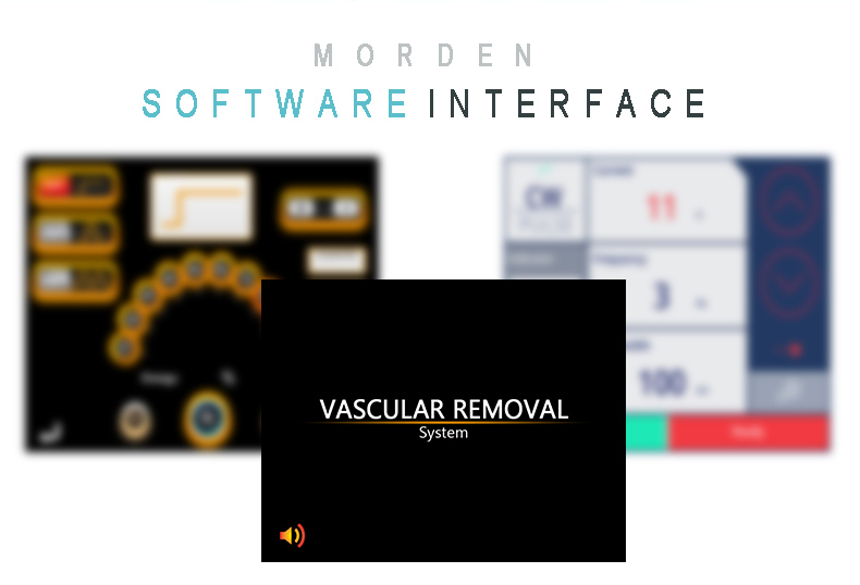 M&aacute;quina de remo&ccedil;&atilde;o de veias de aranha