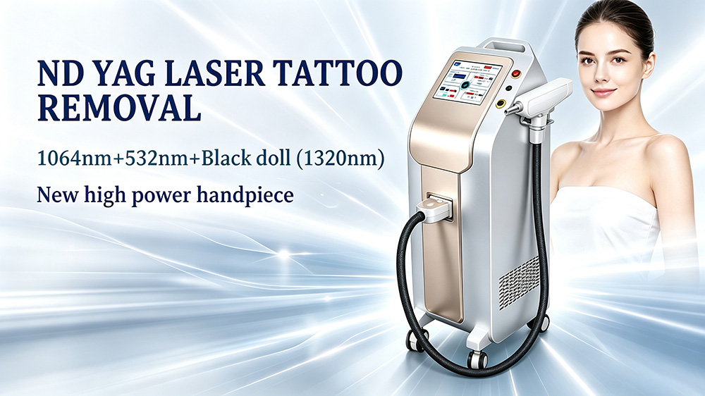 M&aacute;quina profissional a laser ND YAG
