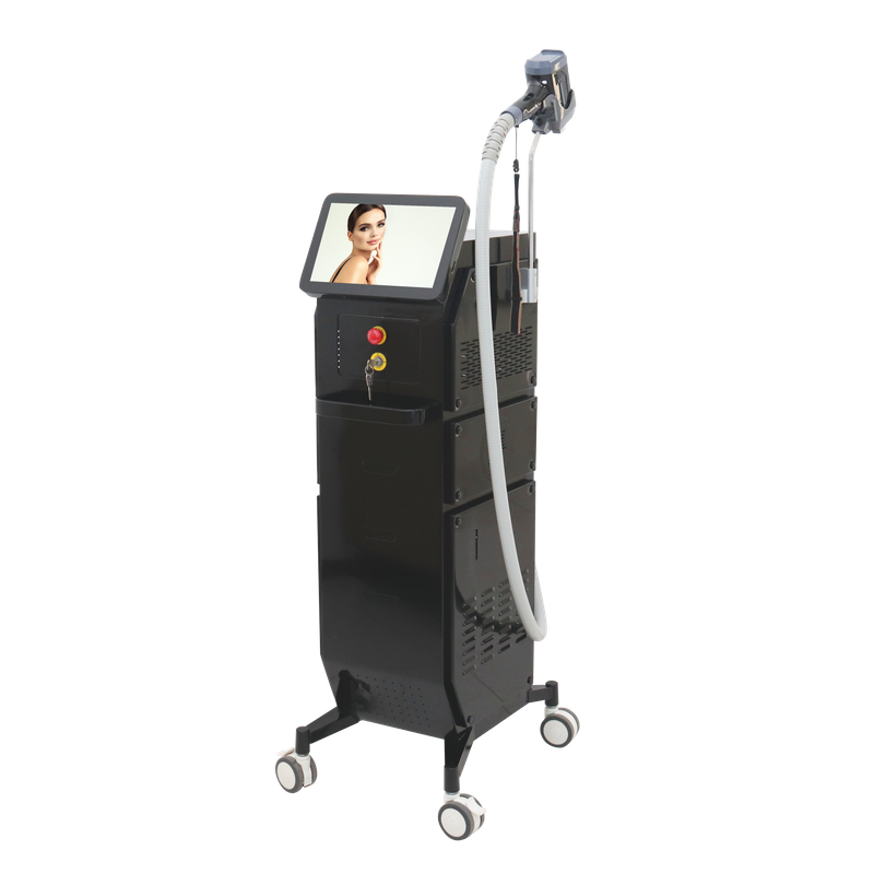 755 808 1064nm Máquina de remoção de cabelo de diodo a laser