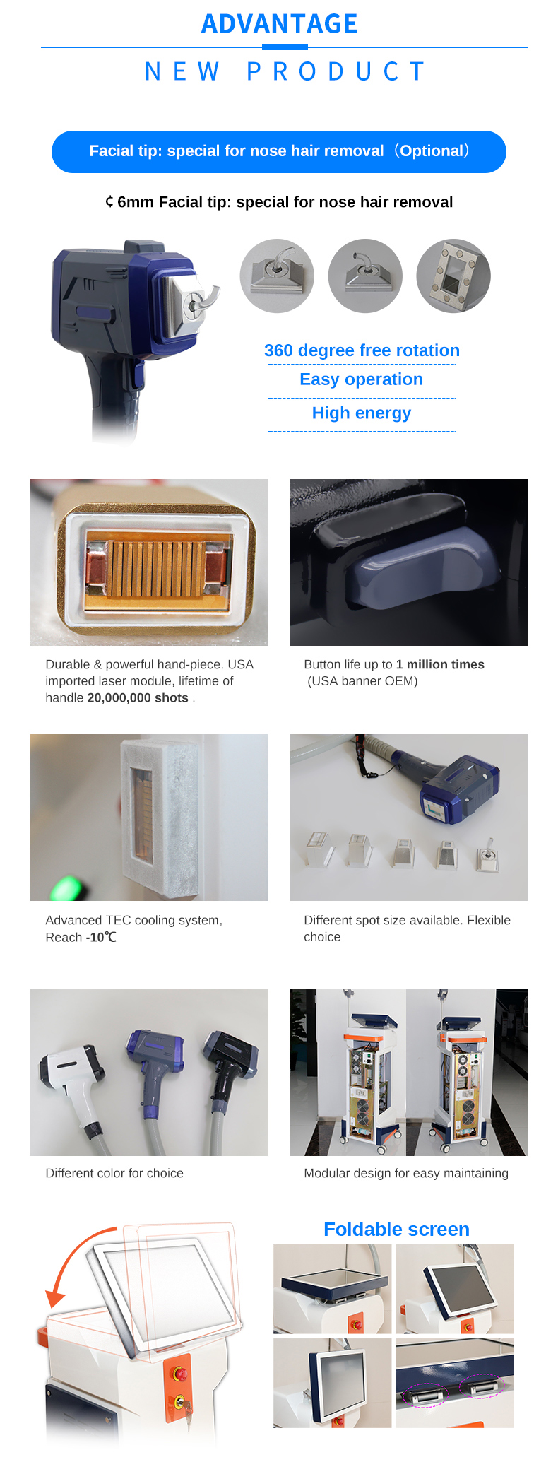 Remo&ccedil;&atilde;o de cabelo a laser