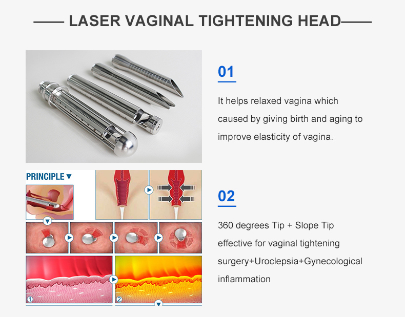 Máquina laser de CO2 fracionário vertical