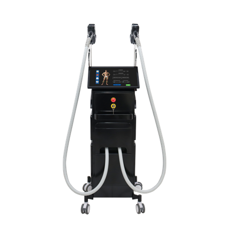 Novo design de dispositivo de remoção de pêlos a laser com peças de mão duplas