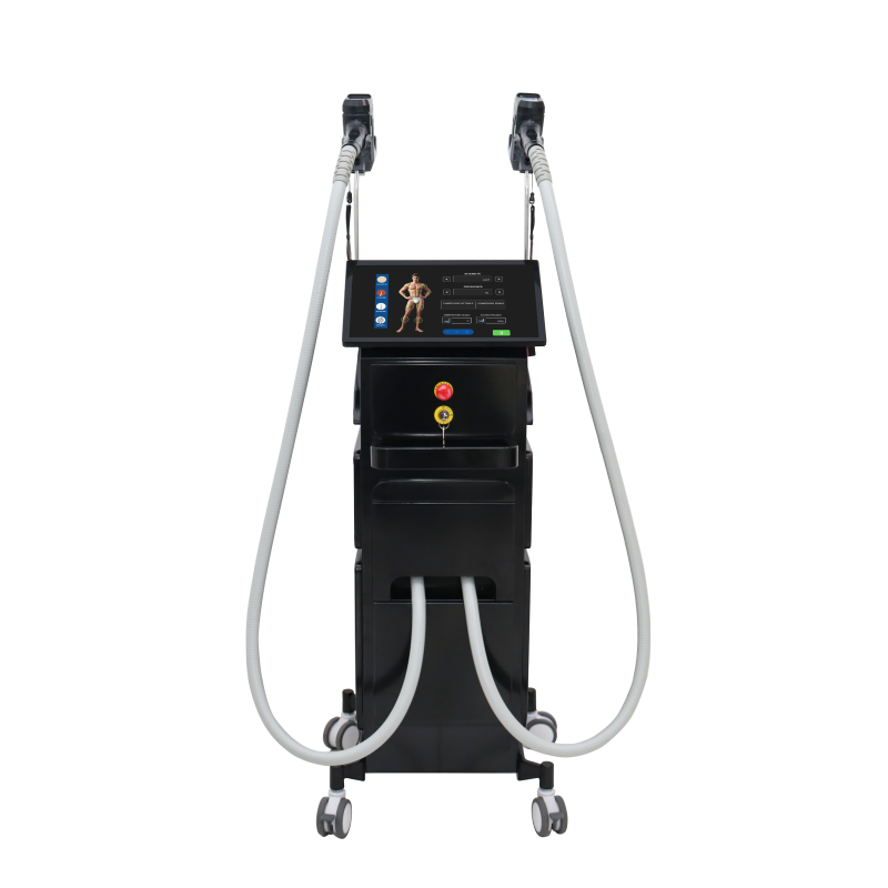 Novo design de dispositivo de remoção de pêlos a laser com peças de mão duplas