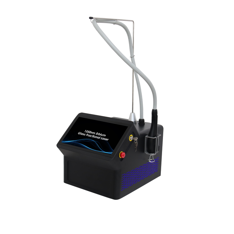 Máquina não-ablativa de vidro do equipamento da beleza do laser 1550nm do érbio para o resurfacing da pele