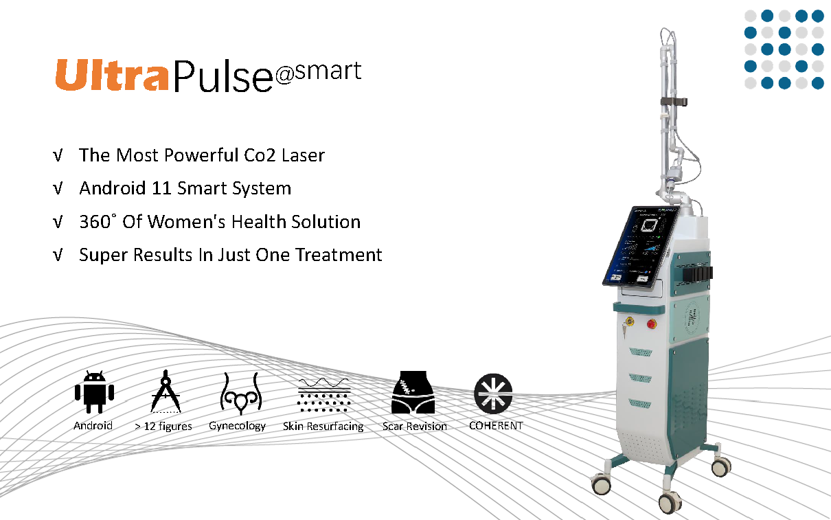 Máquina de laser de CO2 Ultrapulse vertical